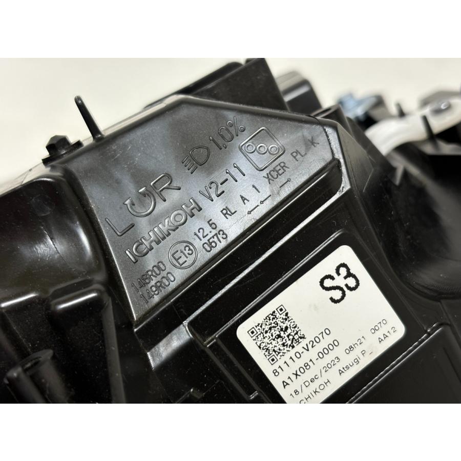 ☆ アルファード 40系 AGH40W 3眼 V2-11 刻印S3 ヘッドライト 右 ☆ アルファード 40系 AGH40W 3眼 V2-11 刻印S3 ヘッドライト 右