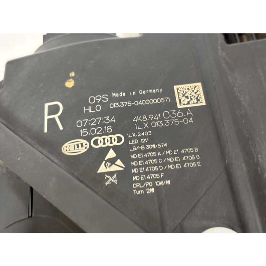 ☆ アウディ A7 4K LED ヘッドライト 右 ☆6514 |  | 03