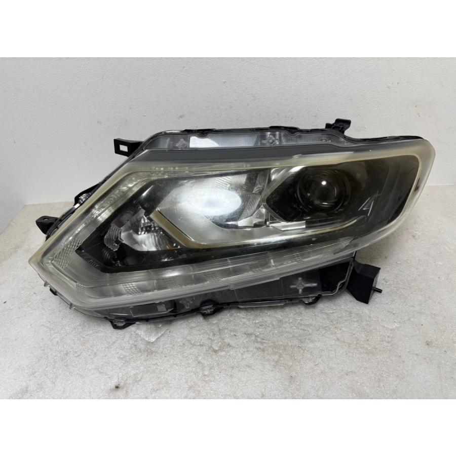 ☆破損無☆ エクストレイル T32 前期 刻印F 100-17942 LED ヘッドライト 左 ☆6528 | 
