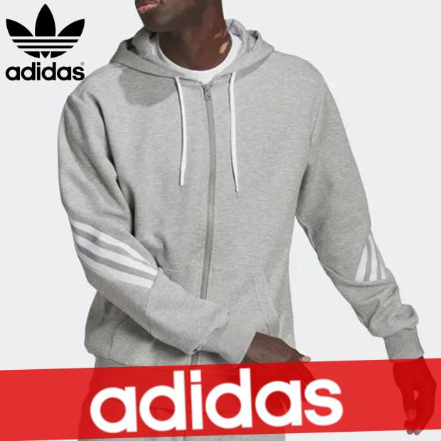 アディダス Adidas パーカー メンズ フューチャー アイコン 3本ライン ストライプ フルジップ パーカー 新作 Ad10 3 0180 Import Brand Bumps 通販 Yahoo ショッピング