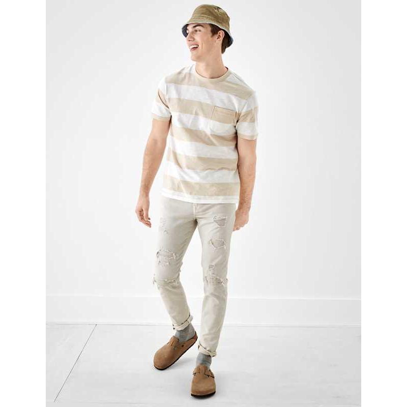 定番 アメリカンイーグル Tシャツ メンズ 半袖 スーパーソフト スラブ ポケット Tシャツ 新作 半袖 サイズ選択 Xxl Baskincoffee Vicom Corp Com