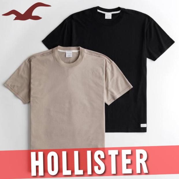 ホリスター Tシャツ 半袖 メンズ オーバーサイズ クルーネック 丸首 Tシャツ お得な2点セット 新作 アバクロ Hco1 Import Brand Bumps 通販 Yahoo ショッピング