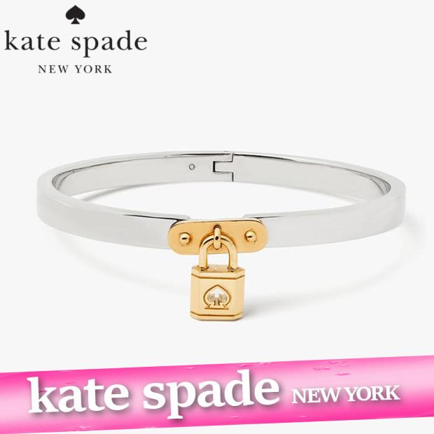 ケイトスペード ブレスレット ジュエリー アクセサリー 女性 プレゼント 誕生日 ロック アンド スペード チャーム バングル 新作 K6232