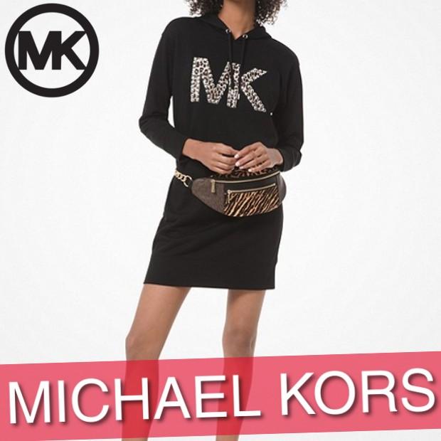 人気商品ランキング フード 長袖 ショート ミニ丈 ウィメンズ レディース スカート ドレス ワンピース マイケルコース ドレス ワンピース スカート マイケルコース パーカー Kors Michael 新作 Xxs Xl ロゴ ワンピース チュニック
