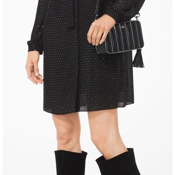 新作入荷!!】マイケルコース ワンピース ドレス タイネック KORS