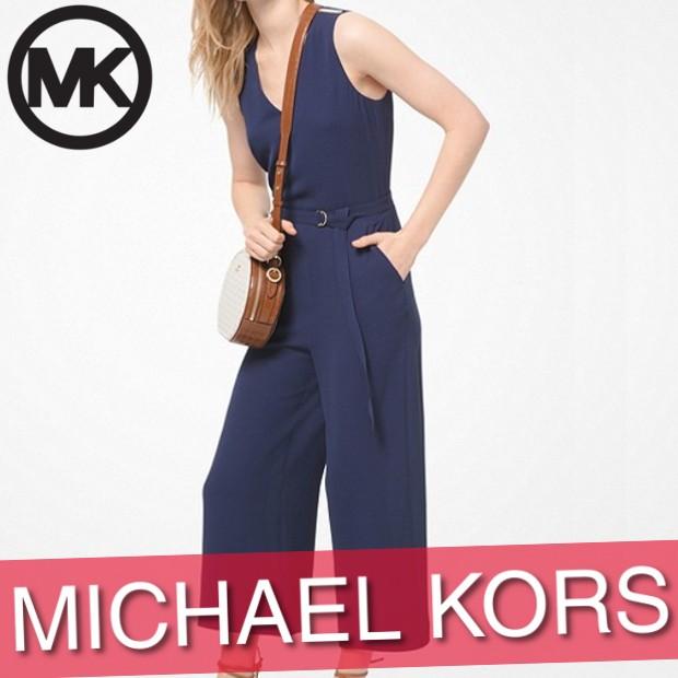本物 激安 マイケルコース ワンピース オールインワン ジャンプスーツ 袖なし ノースリーブ レディース カバーオール ベルト 新作 Michael Kors Mk2 3 0016 Import Brand Bumps 通販 Yahoo ショッピング 購入安い Technoelmer Com Np