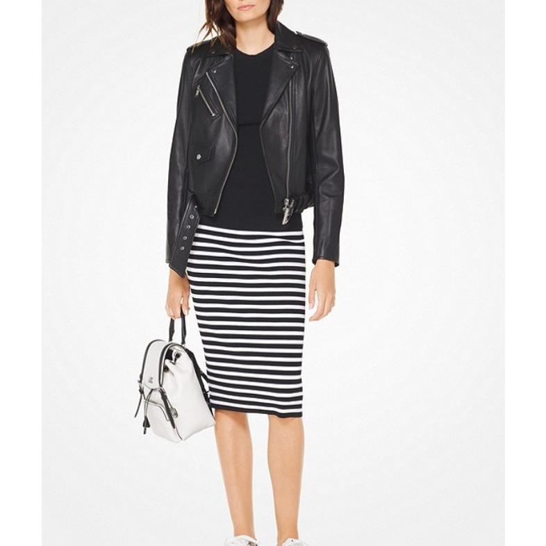 マイケルコース レザージャケット 皮革 レディース/ウィメンズ