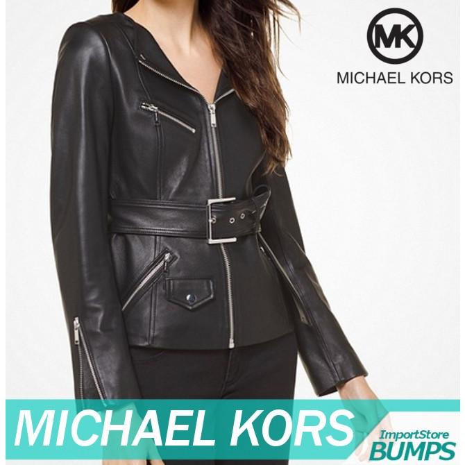 セール】 マイケルコース レザージャケット 皮革 レディース