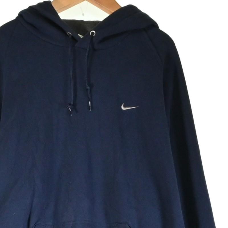 ナイキ Nike ワンポイントロゴ スウェットパーカー メンズ L マフポケット 古着 Mnk 5 2 0416 Import Brand Bumps 通販 Yahoo ショッピング