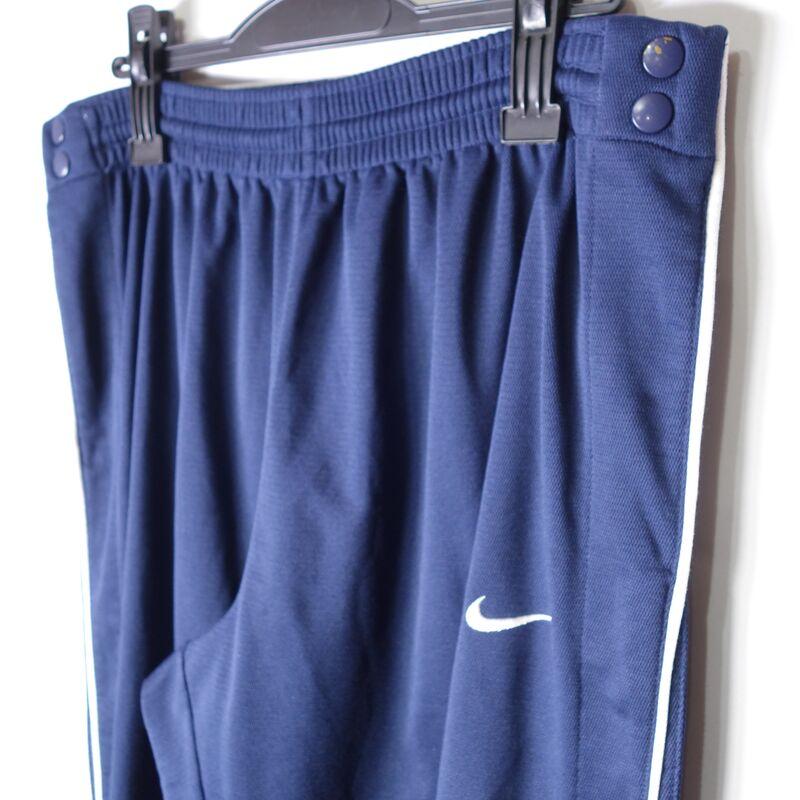 ナイキ NIKE トラックパンツ ジャージ メンズ L ワイド サイドスナップボタン ズボン ボトムス 古着 MNK830069