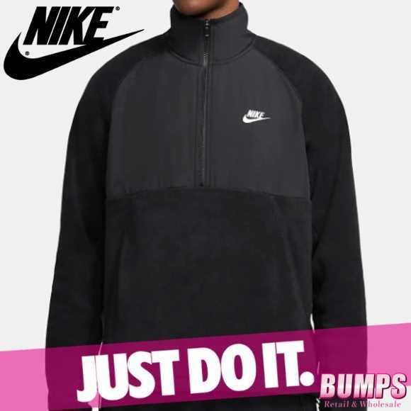 超大特価 Nike ナイキ トレーナー メンズ ウィンターライズド ドローコード ロゴ スポーツウェア ハーフジップ トップス 半額品 Off Field Com