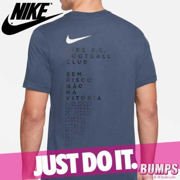 Nike ナイキ Tシャツ 丸首 半袖 メンズ Fc グラフィック バックプリント ロゴ サッカー トップス 新作 Nk12 1 1909 Import Brand Bumps 通販 Yahoo ショッピング