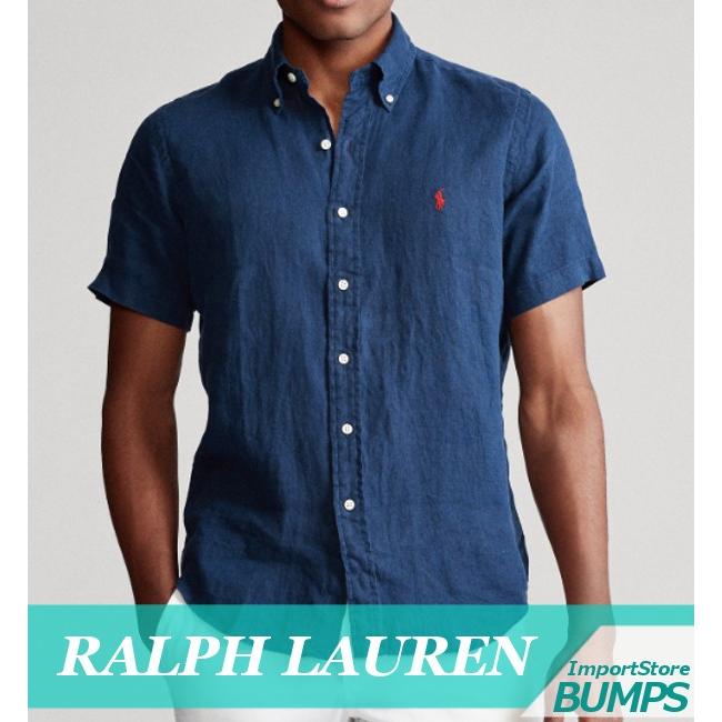 ポロ ラルフローレン リネン 麻シャツ 半袖 メンズ 無地 刺繍ポニーロゴ カジュアル Xs Xxl 新作 Rl Rl3 Import Brand Bumps 通販 Yahoo ショッピング