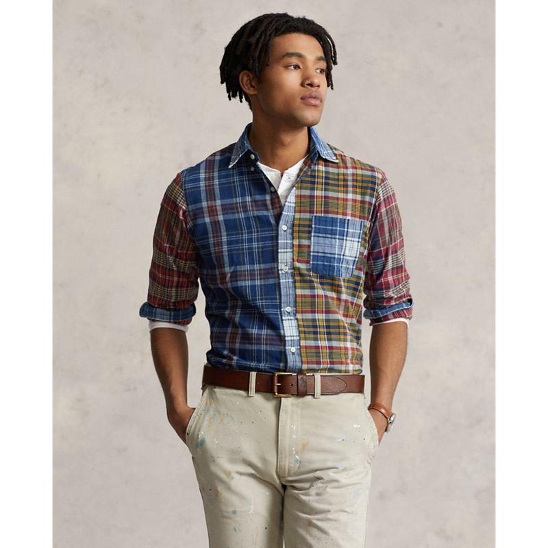 【訳あり品】 ポロ ラルフローレン カジュアルシャツ 長袖 メンズ クラシックフィット マドラス ファン シャツ 新作 【YWU5656807151】(19812円)