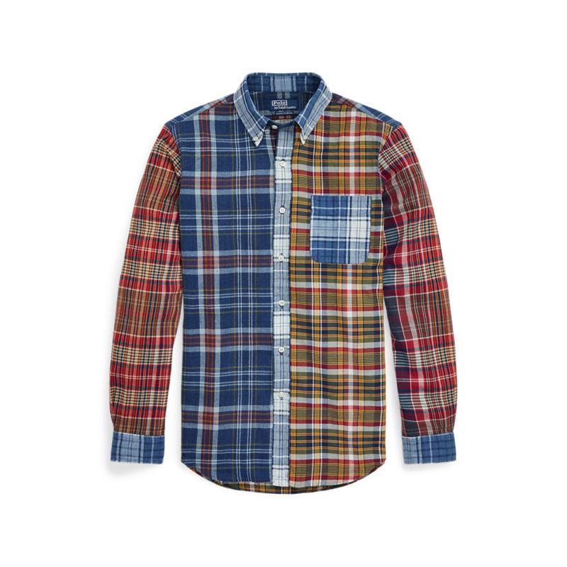 【訳あり品】 ポロ ラルフローレン カジュアルシャツ 長袖 メンズ クラシックフィット マドラス ファン シャツ 新作 【YWU5656807151】(19812円)