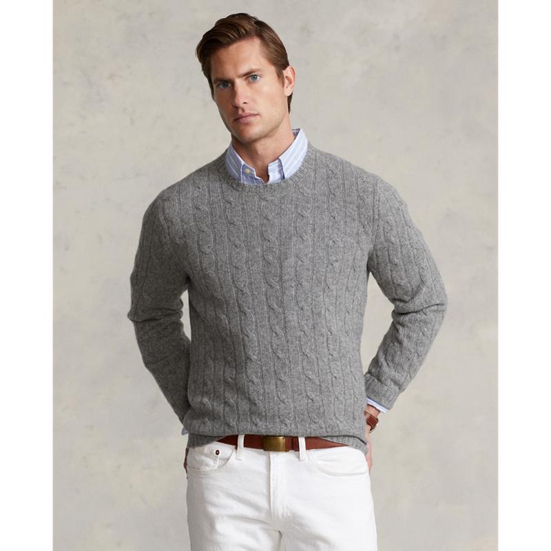 ポロ ラルフローレン セーター ニット メンズ アイコニック ケーブル