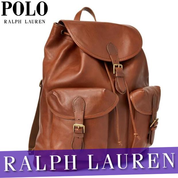 ポロ ラルフローレン バックパック リュックサック デイバッグ レディース ヘリテージ レザー デイバッグ 新作(88480円)