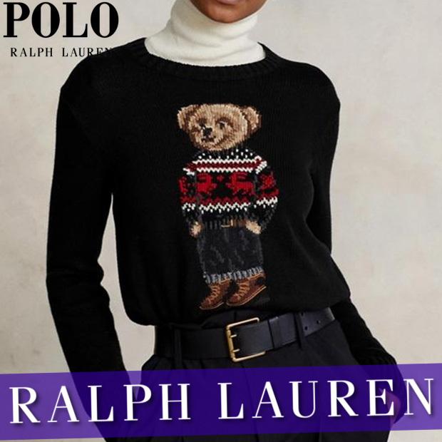 全国どこでも送料無料 ラルフローレン ポロベア ワンピース ニット