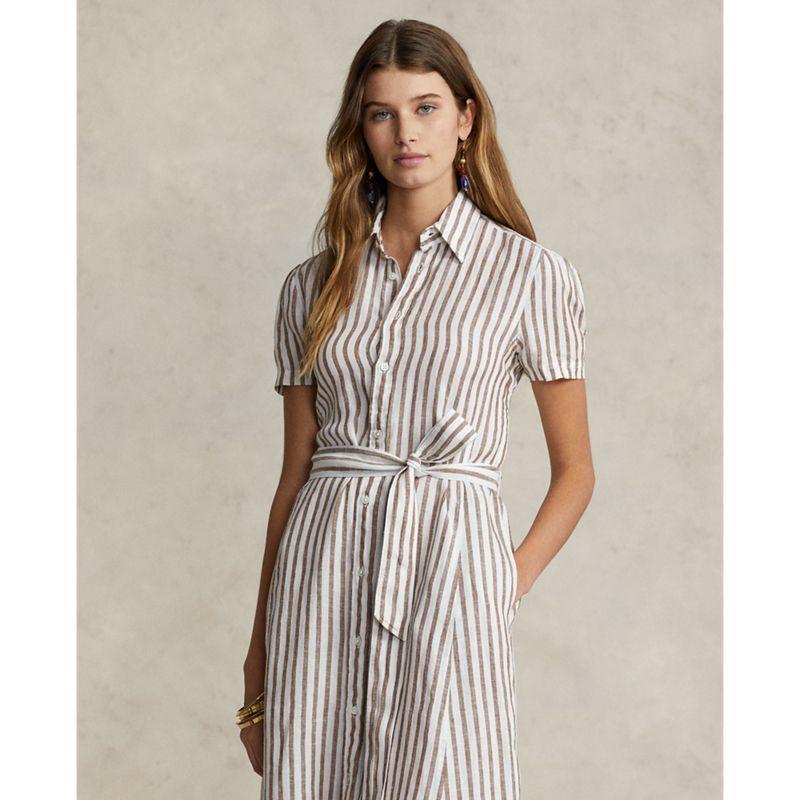 ポロ ラルフローレン ワンピース ドレス ミディ丈 ミモレ ボーダー