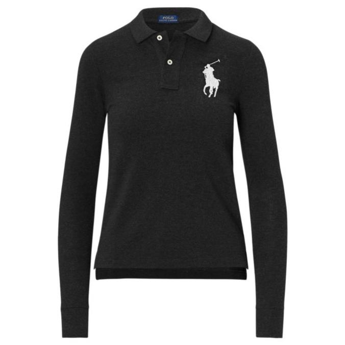 ポロ ラルフローレン ポロシャツ 長袖 レディース ウィメンズ ビッグポニー 新作 スキニーfit Rlw5 2 004 Import Brand Bumps 通販 Yahoo ショッピング