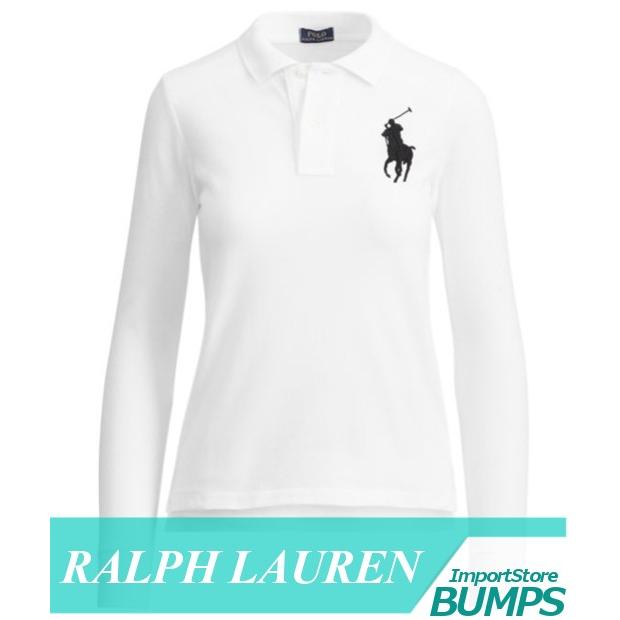 ポロ ラルフローレン ポロシャツ 長袖 レディース ウィメンズ ビッグポニー 新作 スキニーfit Rlw5 2 005 Import Brand Bumps 通販 Yahoo ショッピング