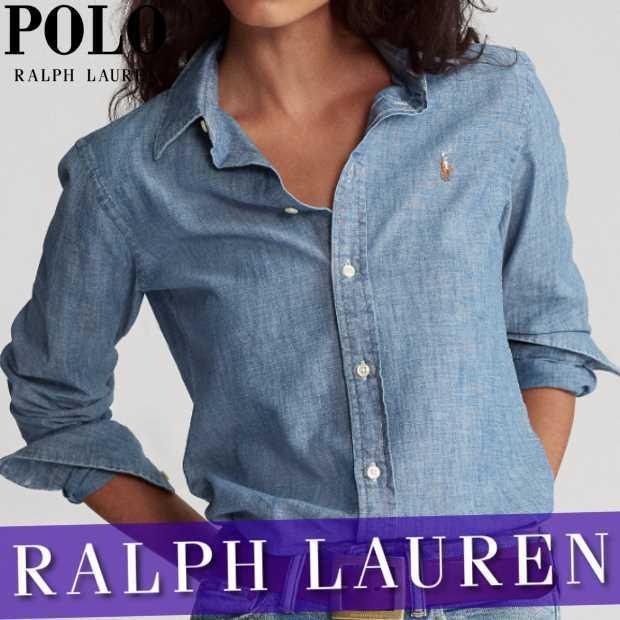 ポロ ラルフローレン シャンブレーシャツ 半袖 レディース ウィメンズ 刺繍ロゴ ワンポイント トップス 新作 Rl Rlw8 9 002 Import Brand Bumps 通販 Yahoo ショッピング