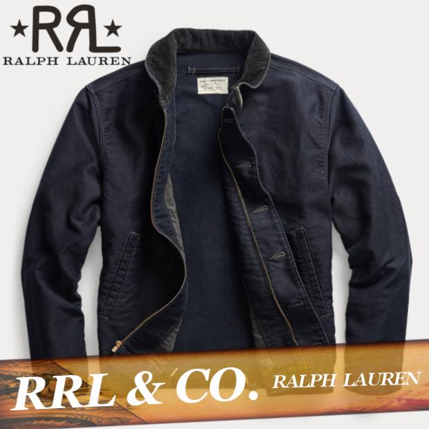 RRL DOUBLE RL デッキジャケット Mサイズ グレー-