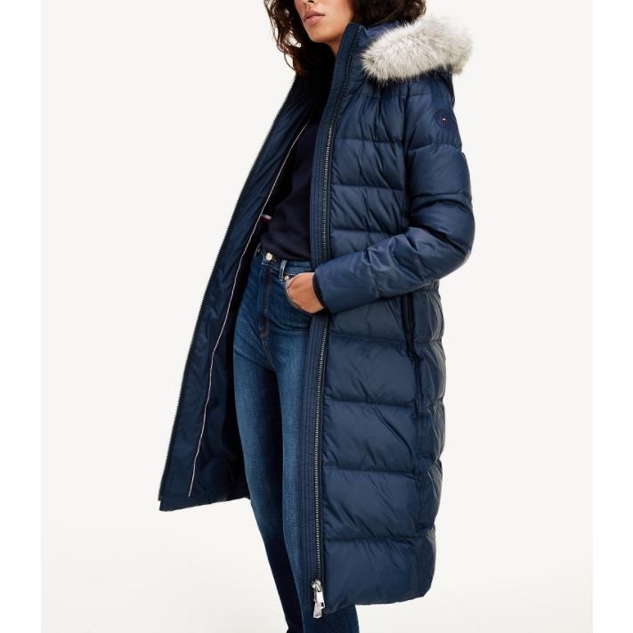 トミーヒルフィガー ダウンジャケット コート レディース ウィメンズ フェイクファー ダックダウン Xs Xl アウター 新作 Tommy Thw1 1 025 Import Brand Bumps 通販 Yahoo ショッピング