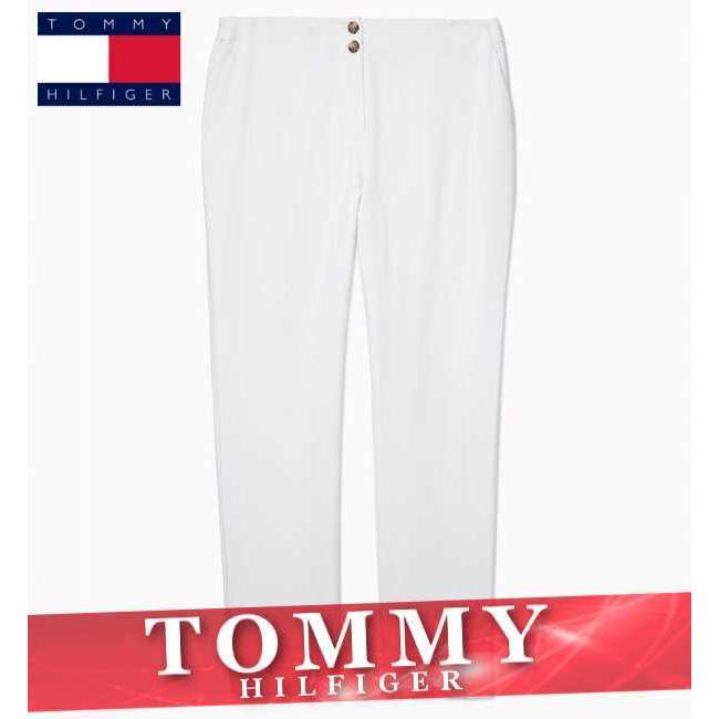 お買得 レディース カラーパンツ トミーヒルフィガー チノ レギンス パンツ レディース トミーヒルフィガー ウィメンズ Tommy 新作 ボトムス 無地 ロゴ スリム エッセンシャル ボトムス パンツ