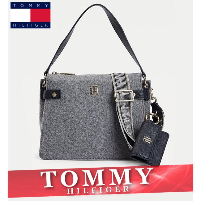 トミーヒルフィガークロスボディ ショルダーバッグ レディース 小物入れ 斜め掛け 鞄 カバン 新作 TOMMY