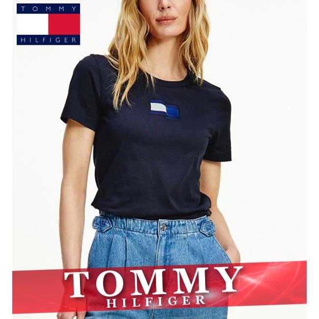 現品限り一斉値下げ トミーヒルフィガー Tommy 新作 トップス Xs Xl ロゴ レディース 半袖 Tシャツ トミーヒルフィガー 長袖 半袖 Tシャツ レディース Tシャツ カットソー Sergiopizarro Com Co