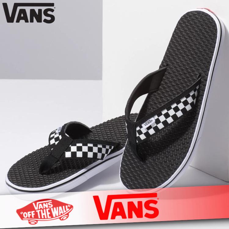 Vans バンズ ビーチサンダル シャワーサンダル メンズ チェッカーボード 合成素材 靴 スリッパ 新作 ヴァンズ Supersport Tn