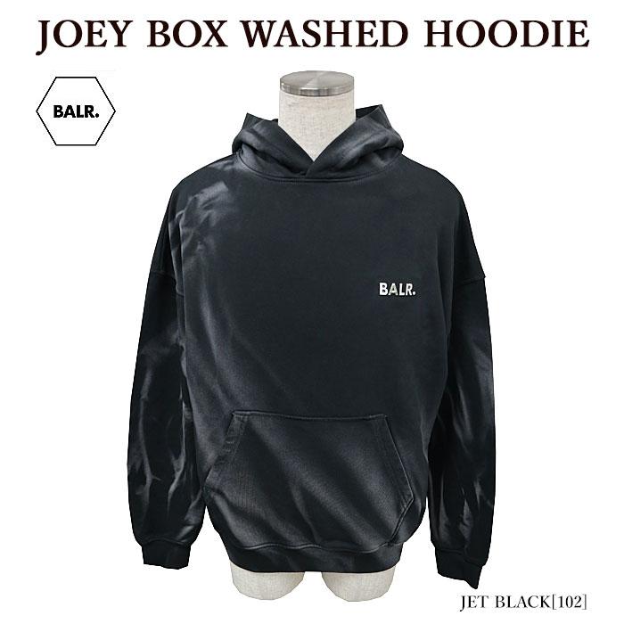 処分SALE】BALR. ボーラー B1261 1060 JOEY BOX WASHED HOODIE 