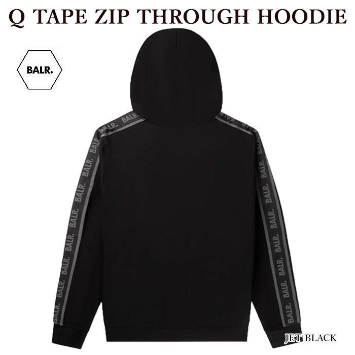 BALR. ジップアップパーカー ボーラー B1267 1020 Q TAPE ZIP BALR. ジップアップパーカー ボーラー B1267 1020 Q TAPE ZIP