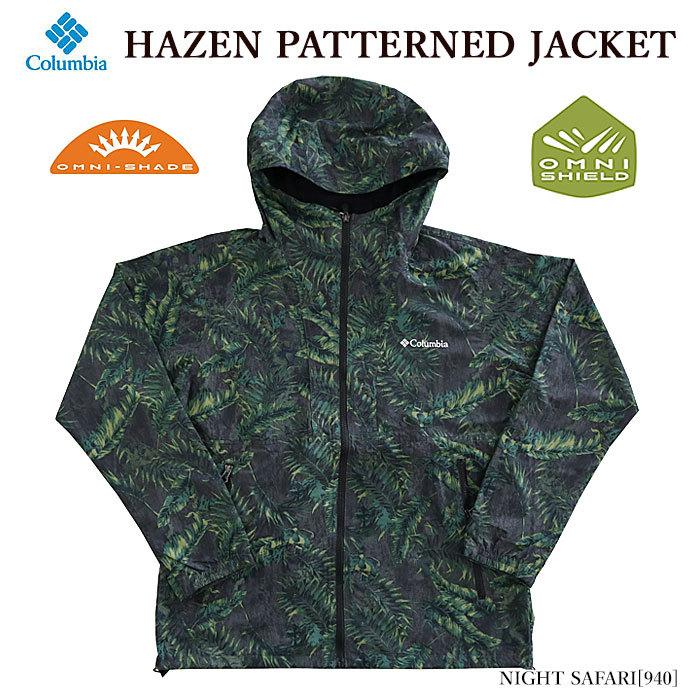 Columbia コロンビア PM1814 HAZEN PATTERNED JACKET ナイロンジャケット オムニシェイド アウトドア メンズ レディース｜bumpstore｜04