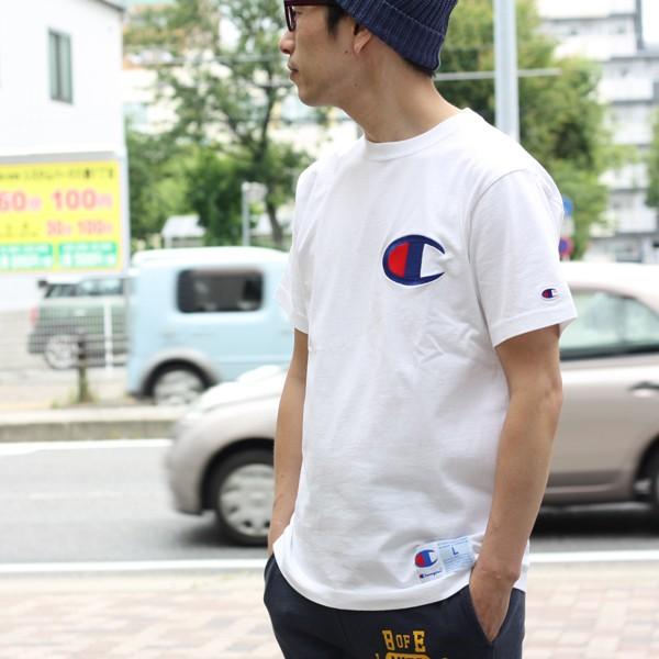 Champion チャンピオン C3-F362 ACTION STYLE ビッグロゴTシャツ ストリート メンズ レディース｜bumpstore｜05