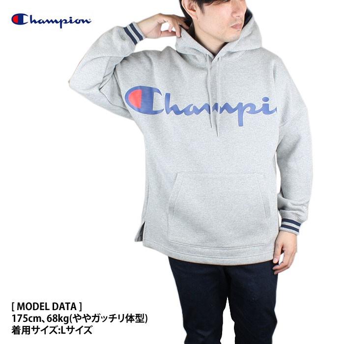 チャンピオン パーカー メンズ レディース 大きいサイズ Champion プルオーバースウェットパーカー Cm C3 N119 8f Bump Store 通販 Yahoo ショッピング