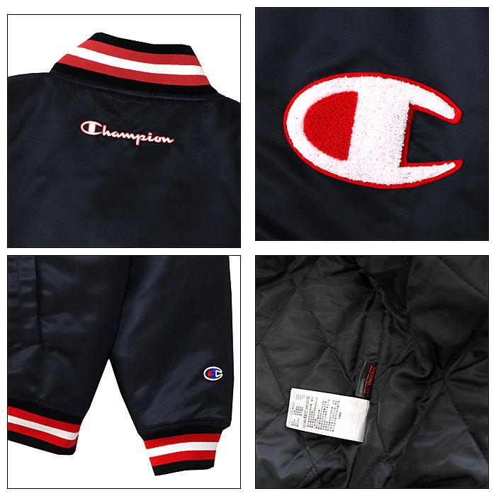 Champion（チャンピオン） C3-W612 BASEBALL JACKET ベースボールジャケット ジャケット アクションスタイル 刺繍 ...