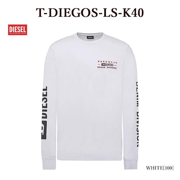 Diesel ディーゼル 長袖tシャツ A 0aaxj T Diegos Ls K40 メンズ Dsl Aaaxj 0f Bump Store 通販 Yahoo ショッピング