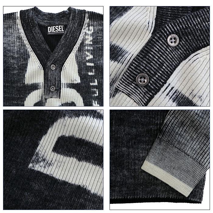 DIESEL ディーゼル A06735 0CGBU K ATULLUS KNITWEAR ニット DIESEL ディーゼル A06735 0CGBU K ATULLUS KNITWEAR ニット