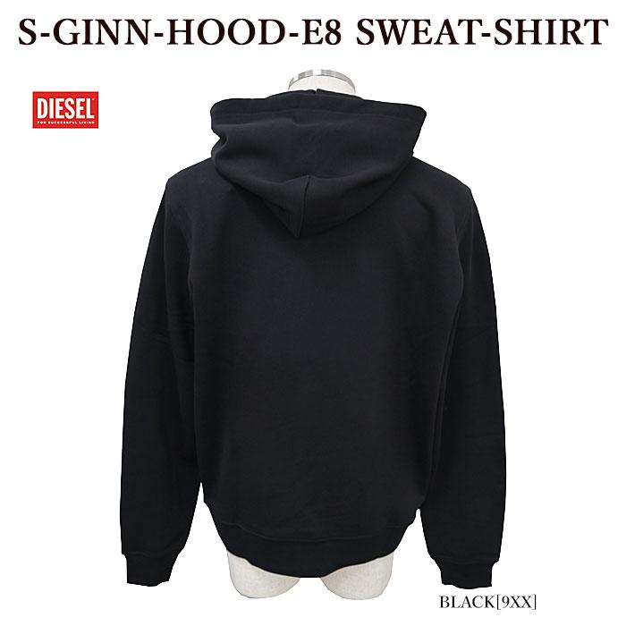 DIESEL ディーゼル A09829 0BAWT S-GINN-HOOD-E8 SWEAT-SHIRT DIESEL ディーゼル A09829 0BAWT S-GINN-HOOD-E8 SWEAT-SHIRT