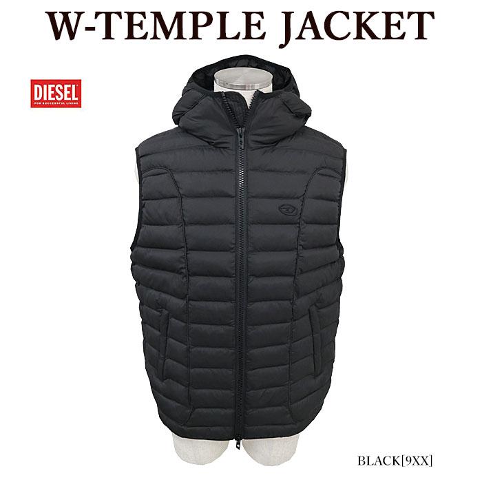 DIESEL（ディーゼル） ダウンベスト A14718 0BHAZ W-TEMPLE JACKET