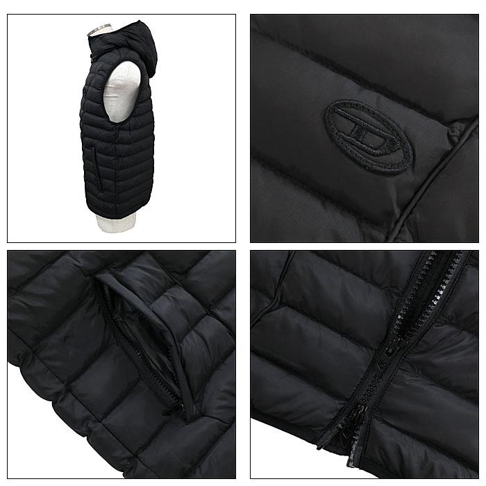 DIESEL（ディーゼル） ダウンベスト A14718 0BHAZ W-TEMPLE JACKET