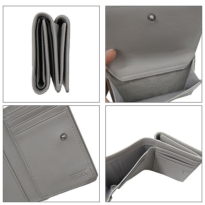 DIESEL 三つ折り財布 ディーゼル X09661 P6361 TRI-FORD COIN S DIESEL 三つ折り財布 ディーゼル X09661 P6361 TRI-FORD COIN S