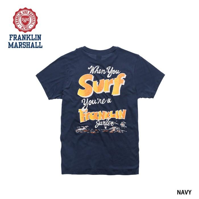 【店内全品ポイント5倍】FRANKLIN&MARSHALL フランクリン&マーシャル TSMF430AN Tシャツ メンズ レディース｜bumpstore｜02