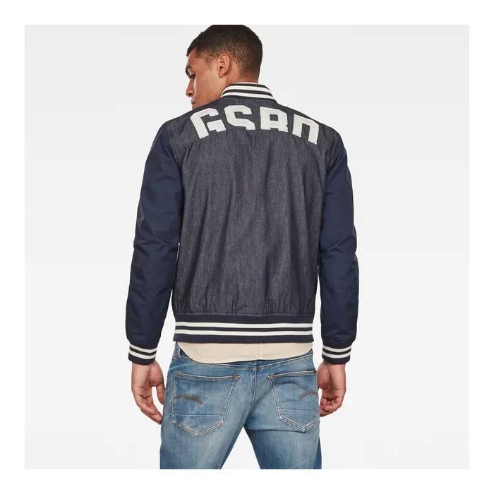 G-STAR RAW ジースターロウ D12971-5199 BOLT SPORTS BOMBER ジャケット スタジャン デニム メンズ｜bumpstore｜02