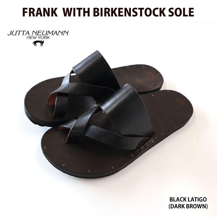 JUTTA NEUMANN ユッタニューマン FRANK WITH BIRKENSTOCK SOLE レザー 
