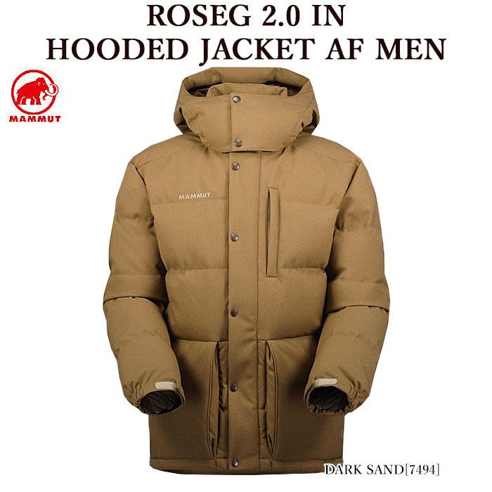 【店内全品ポイント5倍】ダウンジャケット MAMMUT マムート 1013-02980 ROSEG 2.0 IN HOODED JACKET AF MEN グースダウン 軽量 メンズ レディース｜bumpstore｜03