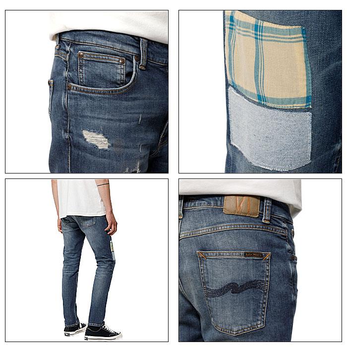 Nudie Jeans ヌーディージーンズ Lean Dean リーンディーン Out Of The Blue L28 メンズ Nj L28 0f Bump Store 通販 Yahoo ショッピング