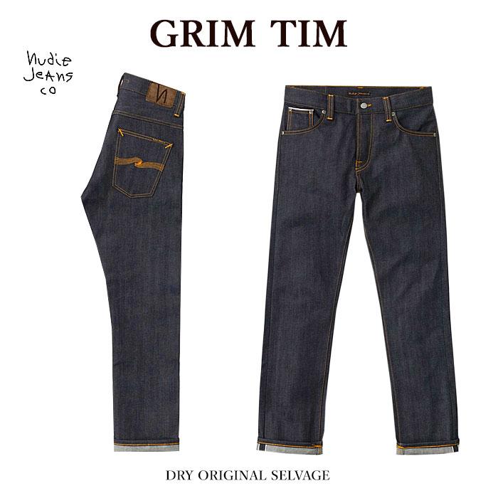 Nudie Jeans ヌーディージーンズ 113900 GRIM TIM グリムティム DRY 